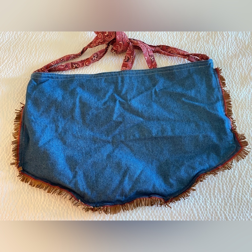 Denim tote/hobo bag large - Picture 3 of 4